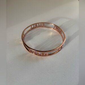 Kate Spade Stop and Smell the Roses Rosegold Bracelet